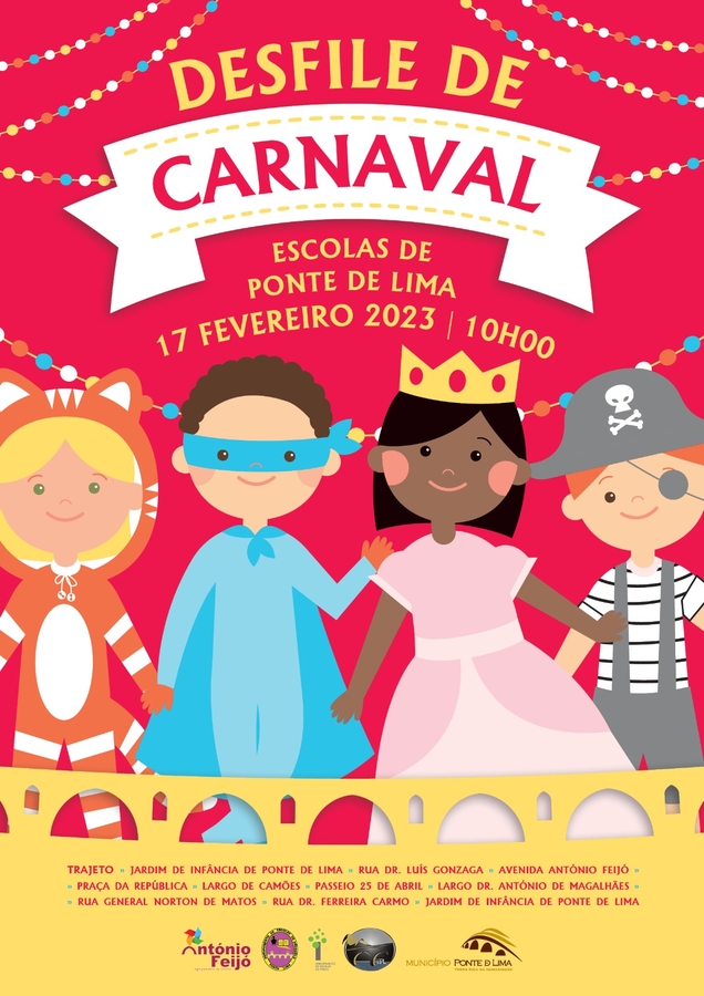 DESFILE DE CARNAVAL 2023 - Informação aos Pais/Encarregados de Educação