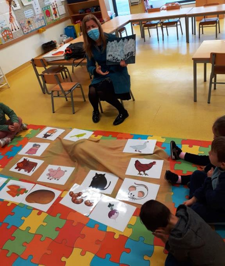 EB Trovela: Sala 3 JI - Promoção de Competências de Linguagem